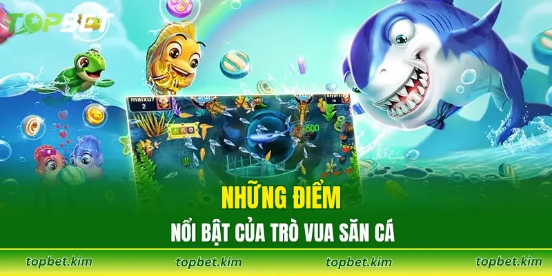 Những điểm nổi bật có trong trò săn cá