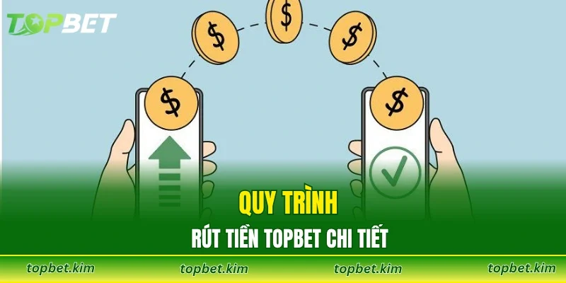 Quy trình rút tiền TOPBET chi tiết