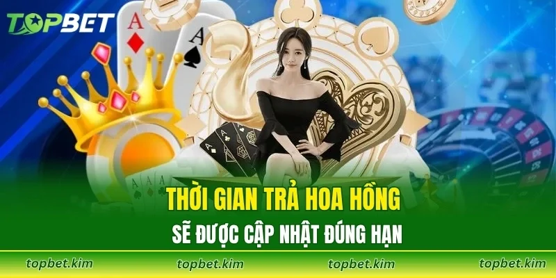 Thời gian trả hoa hồng sẽ được cập nhật đúng hạn